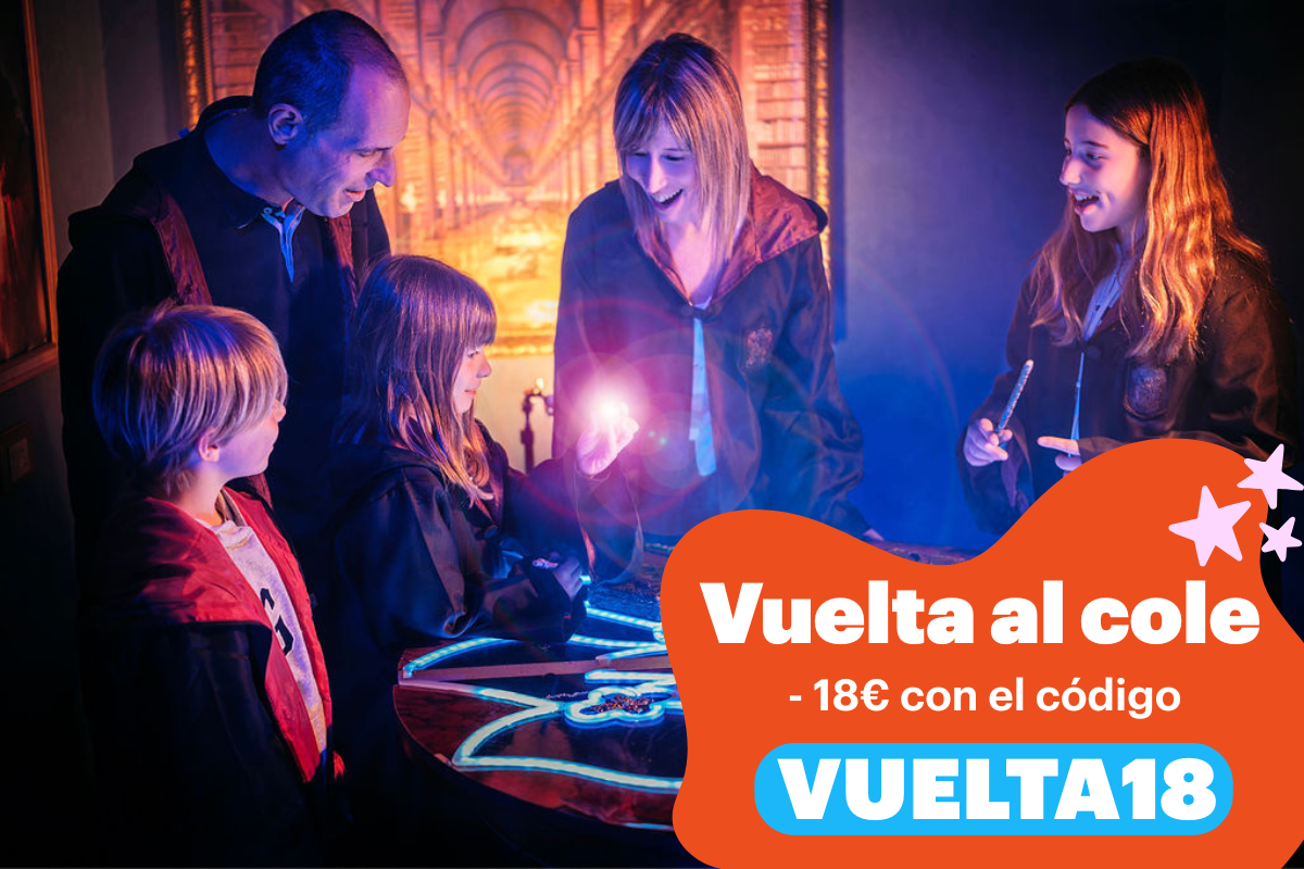 Vuelta al cole: planes con niños con 18 € de descuento