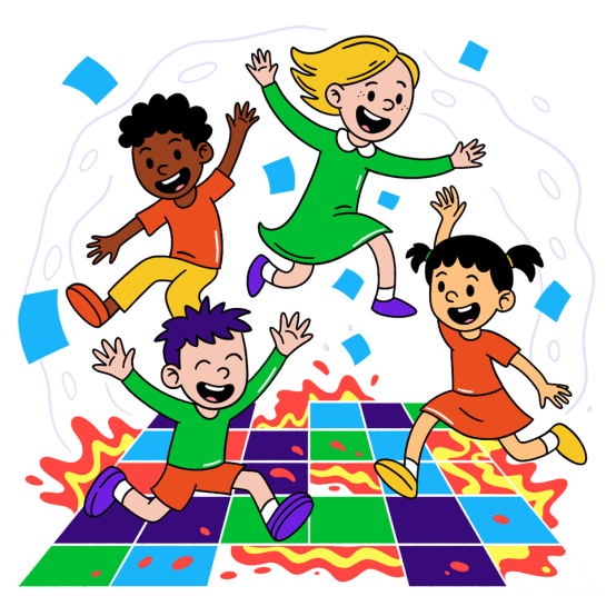 Pulse Up KIDS: El Suelo es Lava